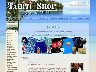 Tahiti Shop